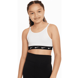 XL Undertøj Nike Dri-FIT One-sports-bh til større børn piger hvid
