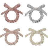 Hårtilbehør Mimi & Lula Scrunchies Hårelastikker - 4 pak Velvet Bow