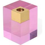 Acryl - Pink Lysestager, Lys & Dufte Jonathan Adler Monte Carlo Fyrfadsstage 10.2cm