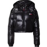 32 - Dame - M - Quiltede jakker Tommy Jeans Women's Alaska Transition Jacket - Black