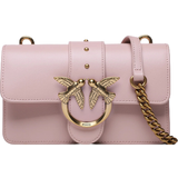 Pink - Trykknap Tasker Pinko Love One Mini Crossbody Bag - Blush Pink