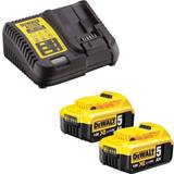Dewalt Batterier - Sort - Værktøjsbatterier Batterier & Opladere Dewalt DCB115P2-QW
