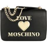 Love Moschino Borsa Pu Nero Crossbody Bag - Black