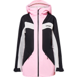 Oakley Polyester Tøj Oakley Women's Tnp Tbt Rc Insulated Jacket - Black/Lunar Rock/Pink Flw