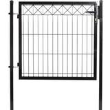 Have låge Hortus Gate for Panel Fence with Deco "X" 100x75cm