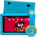 App - Plastlegetøj Interaktivt legetøj Pebble Gear Disney Mickey & Friends 7 Inch Kids Tablet & Headphones Bundle