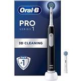Oral-B 2 minutters timer Elektriske tandbørster Oral-B Pro1 Black Extra Brush Head