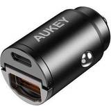Aukey Bilopladere USB Batterier & Opladere Aukey CC-A3 Bilstrømsadapter [Levering: 6-14 dage]