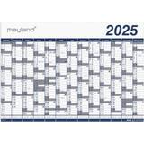 Kalendere & Notesblokke på tilbud Mayland 2025 Kæmpe kalender
