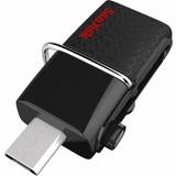 32 GB - USB Micro-B USB Stik SanDisk Ultra Dual 32GB USB 3.0