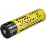 NiteCore Batterier Batterier & Opladere NiteCore BATTERY RECH. LI-ION 3.6V/NL1836HP