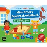Dyr Aktivitetsbøger Schnipp, schnipp, hurra! Mein erstes Papierschneidebuch Im Kindergarten