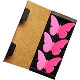 Dekorationsfigurer Qualy Butterfly Magnet, Mix Dekorationsfigur