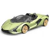 1:12 - Firehjulstræk (4WD) Fjernstyret legetøj Toymax TEC-TOY Lamborghini Sian R/C 1:12 Grøn