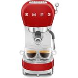 Rød - Varmtvandsfunktion Espressomaskiner Smeg 50's Style ECF02RD
