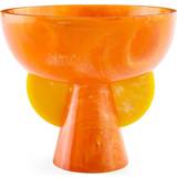 Orange Frugtskåle Jonathan Adler Mustique Pedestal Frugtskål 22.9cm