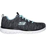 Skechers Graceful Twisted Fortune W - Black/Turquoise
