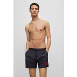 Hugo Boss Sort Badetøj Hugo Boss Quick-drying swim shorts in recycled material with