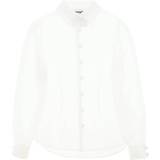 48 - Hvid - Silke Overdele Moschino Silk Shirt