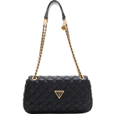 Guess Syntetisk materiale Håndtasker Guess Giully Quilted Crossbody Bag - Black