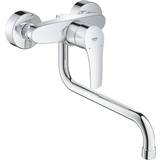 Grohe Vægmonteret Køkkenarmaturer Grohe Eurosmart (32224003) Krom