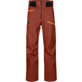 Bukser & Shorts Ortovox 3L Deep Shell Pant M - Clay/Orange
