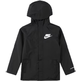 Vindjakker Overdele Nike Big Kid's Storm-FIT Windrunner Jacket - Black/Black/White (DM8129-010)