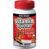 A-vitaminer Vitaminer & Mineraler Active Care Vitamin bears Cola flavor 60 stk