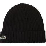 Lacoste Dame Hovedbeklædning Lacoste Beanie Unisex - Black