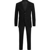 Herre - Udendørsjakker Jakkesæt Jack & Jones Solaris Super Slim Fit Suit - Black