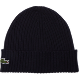 Lacoste Dame Hovedbeklædning Lacoste Beanie Unisex - Navy Blue