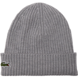 Lacoste Dame Hovedbeklædning Lacoste Beanie Unisex - Heather Grey