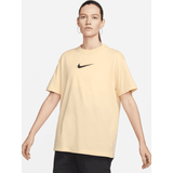 Nike Beige Overdele Nike Sportswear T-shirt Damer Kortærmet T-shirts