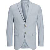 58 - Uld Overdele Jack & Jones Solaris Super Slim Fit Blazer - Blue/Cashmere Blue