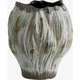 Nordal Keramik Brugskunst Nordal Henry S Brown/Green/White Vase 25.5cm