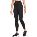 Dame - Figursyet Tights Nike Women's Therma-FIT One High-Waisted 7/8 Leggings in Black, FB8612-010 Black