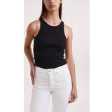 By Malene Birger Bomuld Overdele By Malene Birger Ribbed Organic Cotton Tank Top