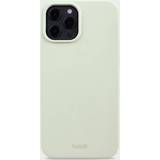 Holdit Apple iPhone 12 Pro Mobiletuier Holdit Mobilcover Silicone White Moss iPhone 12