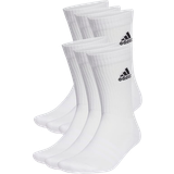 Hvid Tøj adidas Cushioned Sportwear Crew Socks 6-pack - White/Black