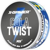 Sødemiddel Nikotinfrit snus X-Gamer Energy Pouch Cola Twist 20stk 1pack