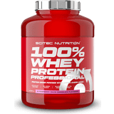 Jordbær - Pulver Proteinpulver Scitec Nutrition 100% Whey Protein Professional Strawberry White Chocolate 2350g