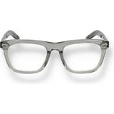 Montblanc Grå Brille Montblanc MB0262O 003 Grey Size Frame Only Blue Light Block Available Grey