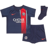 Paris Saint-Germain Fodboldsæt Nike Paris Saint Germain Infants Home Dri Fit Kit 2023-24