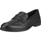 Dame Lave sko ecco Women's Dress Classic 15 Loafer Leather Black