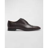 Christian Louboutin Herre Lave sko Christian Louboutin Greghost leather Oxford shoes black