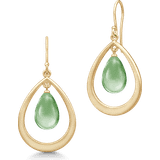 Julie Sandlau Ametyster Smykker Julie Sandlau Prime Droplet Earrings - Gold/Amethyst