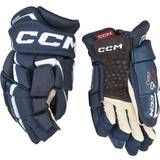 Senior Udespillerbeskyttelse CCM Hockey Glove Jetspeed FT6 Pro 23/24, hockeyhandske, junior Navy/White