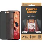 Apple iPhone 15 Skærmbeskyttelse & Skærmfiltre PanzerGlass Ultra-Wide Fit Privacy Screen Protector for iPhone 15