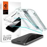 Skærmbeskyttelse & Skærmfiltre Spigen iPhone 15 Plus EZ Fit Glas.tR Skærmbeskyttelse 2. Stk Case Friendly Gennemsigtig