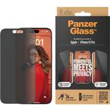 PanzerGlass Skærmbeskyttelse & Skærmfiltre PanzerGlass Ultra-Wide Fit Privacy Screen Protector for iPhone 15 Pro